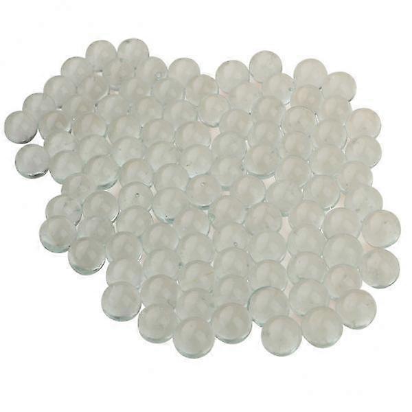 00PC Round Transparent Glass Marbles Clear for Filling Vases