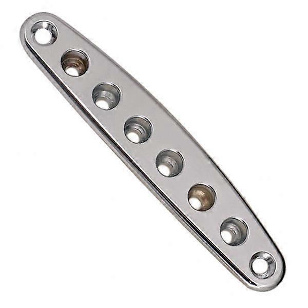 Stringa Da Chitarra in Argento 2x 1x con Cordone Continuo E Piastra di