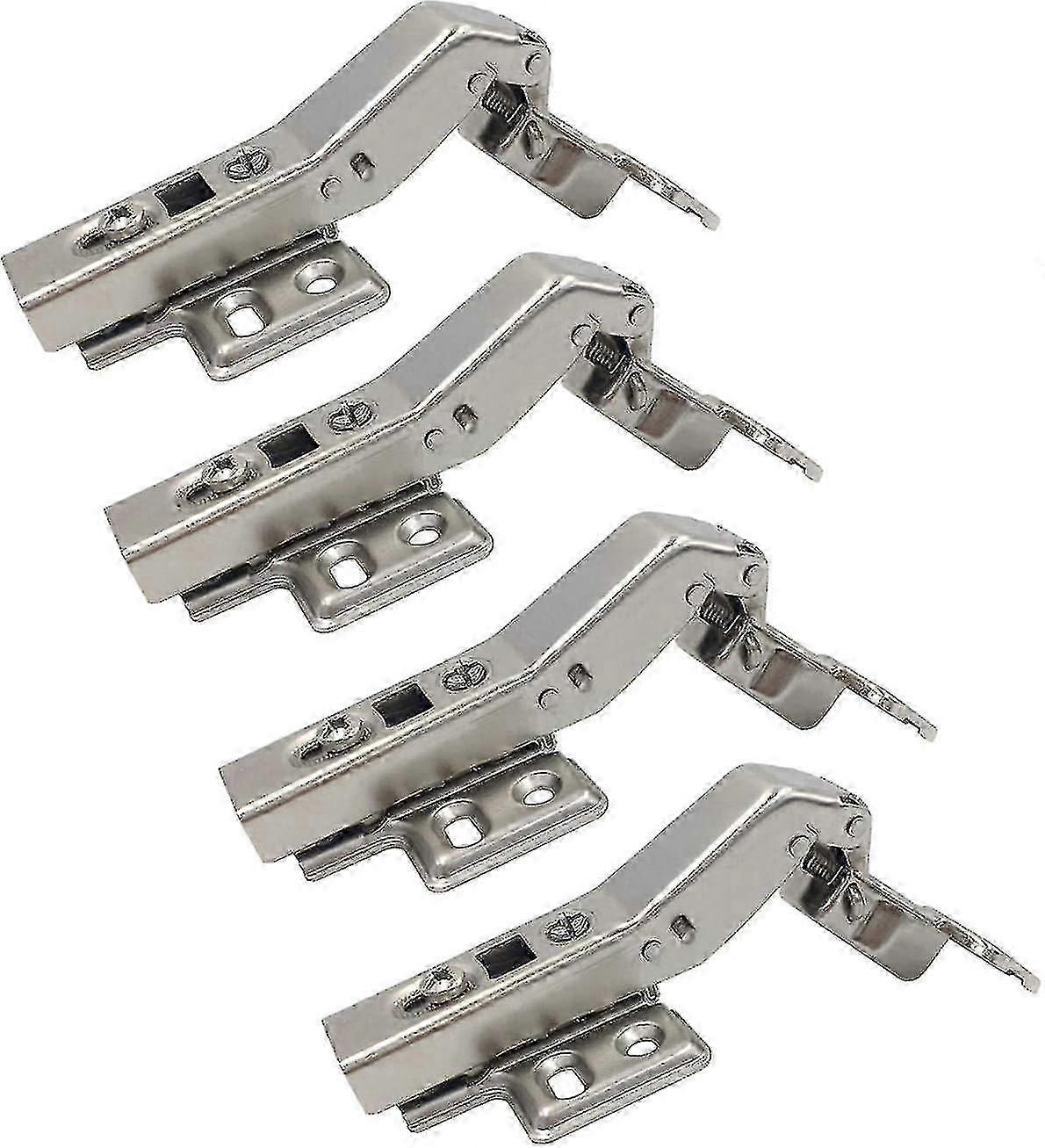 Soft Close 45 Degree Corner Hinge 35mm With Damper for Angular Folding Cabinet Doors 4 Pack