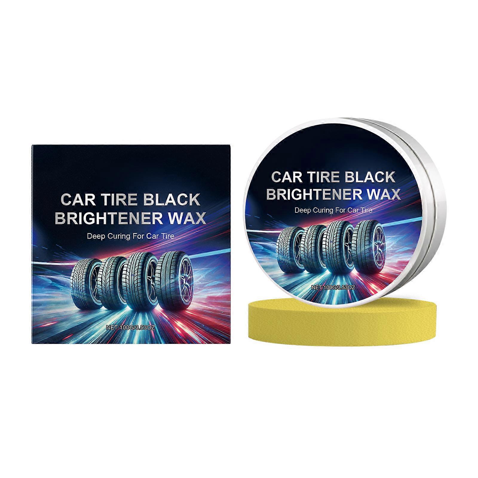 Car Tire Reviver Polish Deep Cleans Restores Natural Shine Forms Protective Layer Works On All Vehicle Rubber Components