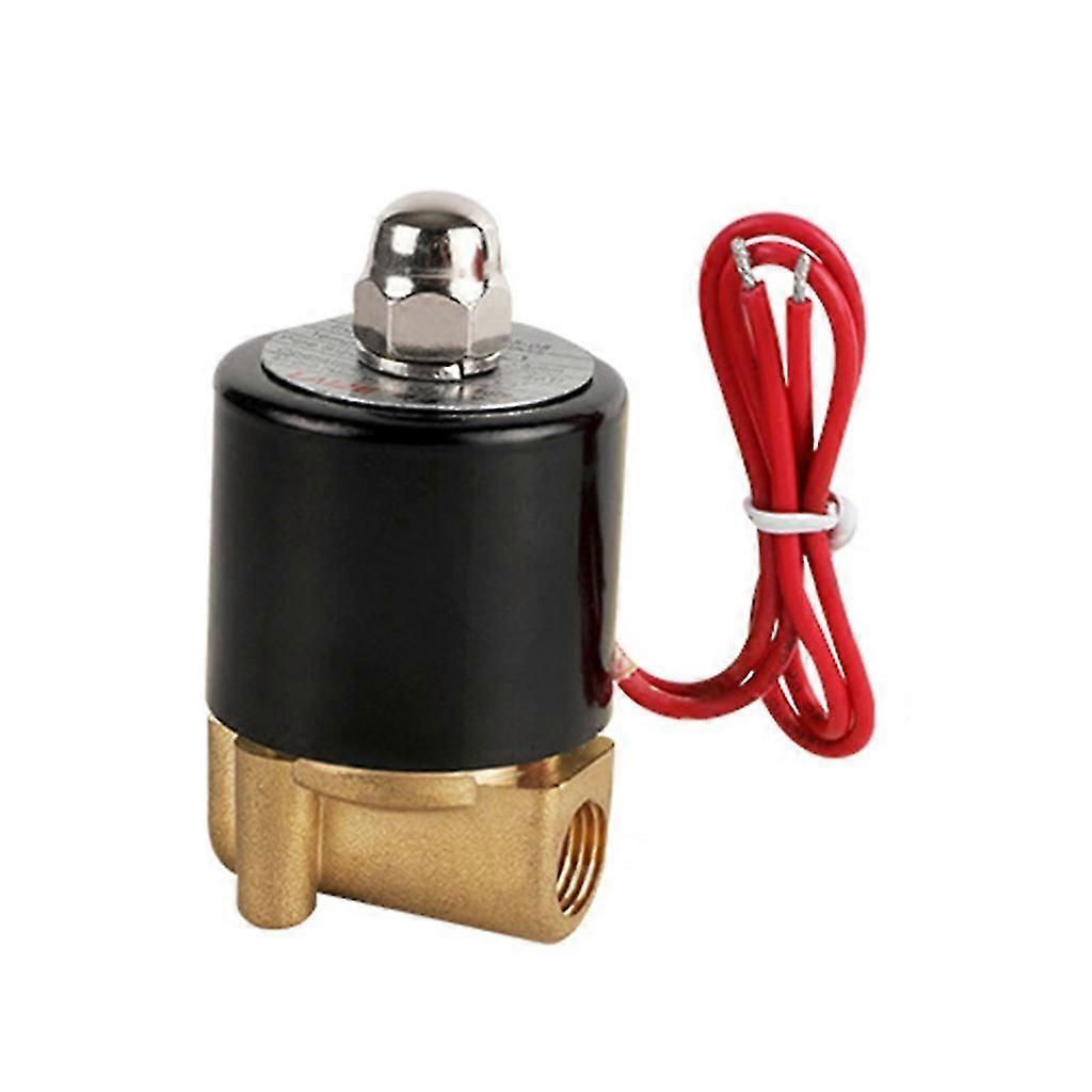 Solenoid Valve AC220V DC12V 24V Water Control Valve Controller Normally Closed