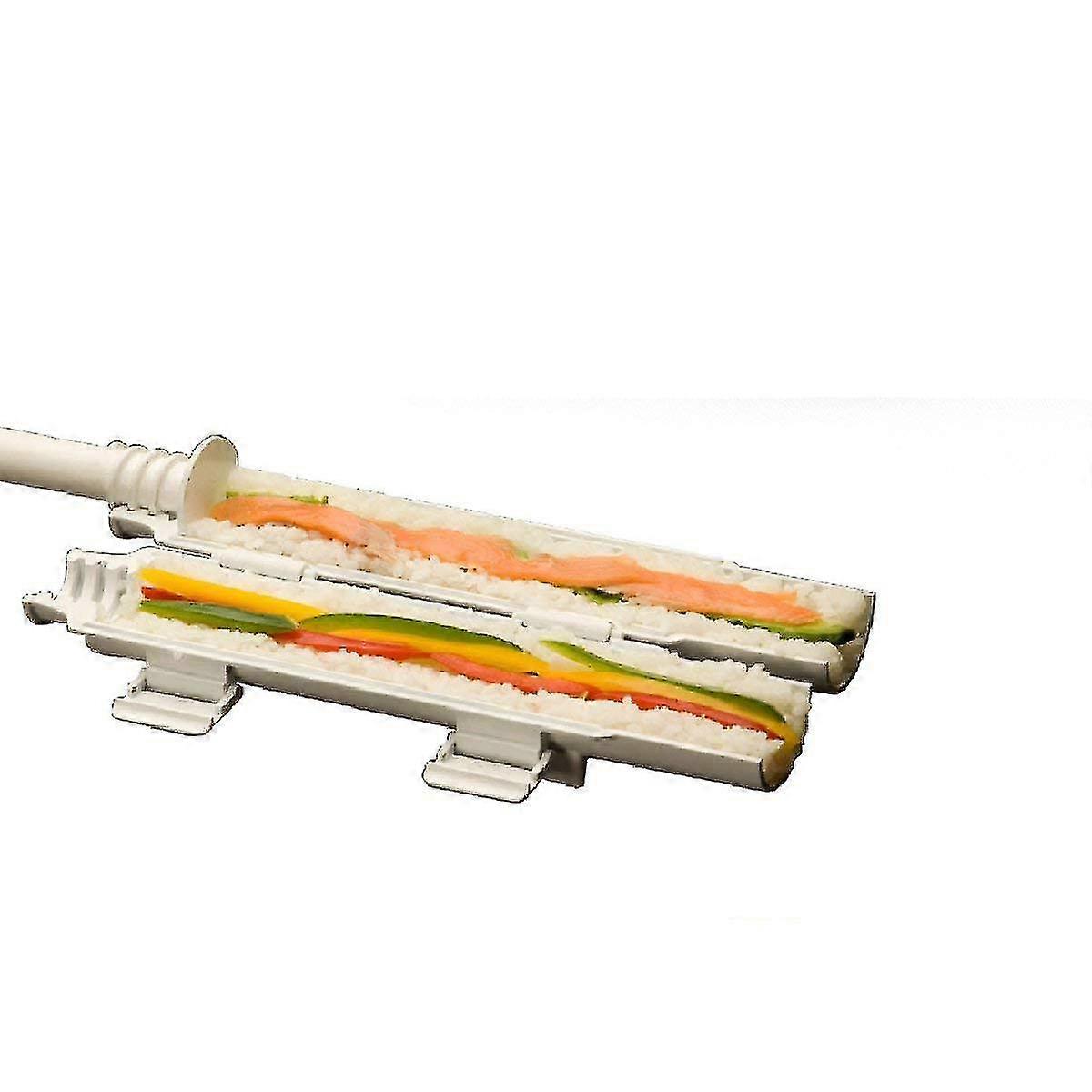 Zestaw do robienia sushi dla idealnych bułek - All In One Sushi Roller - Eksperymentuj ze swoim ekspresem do sushi