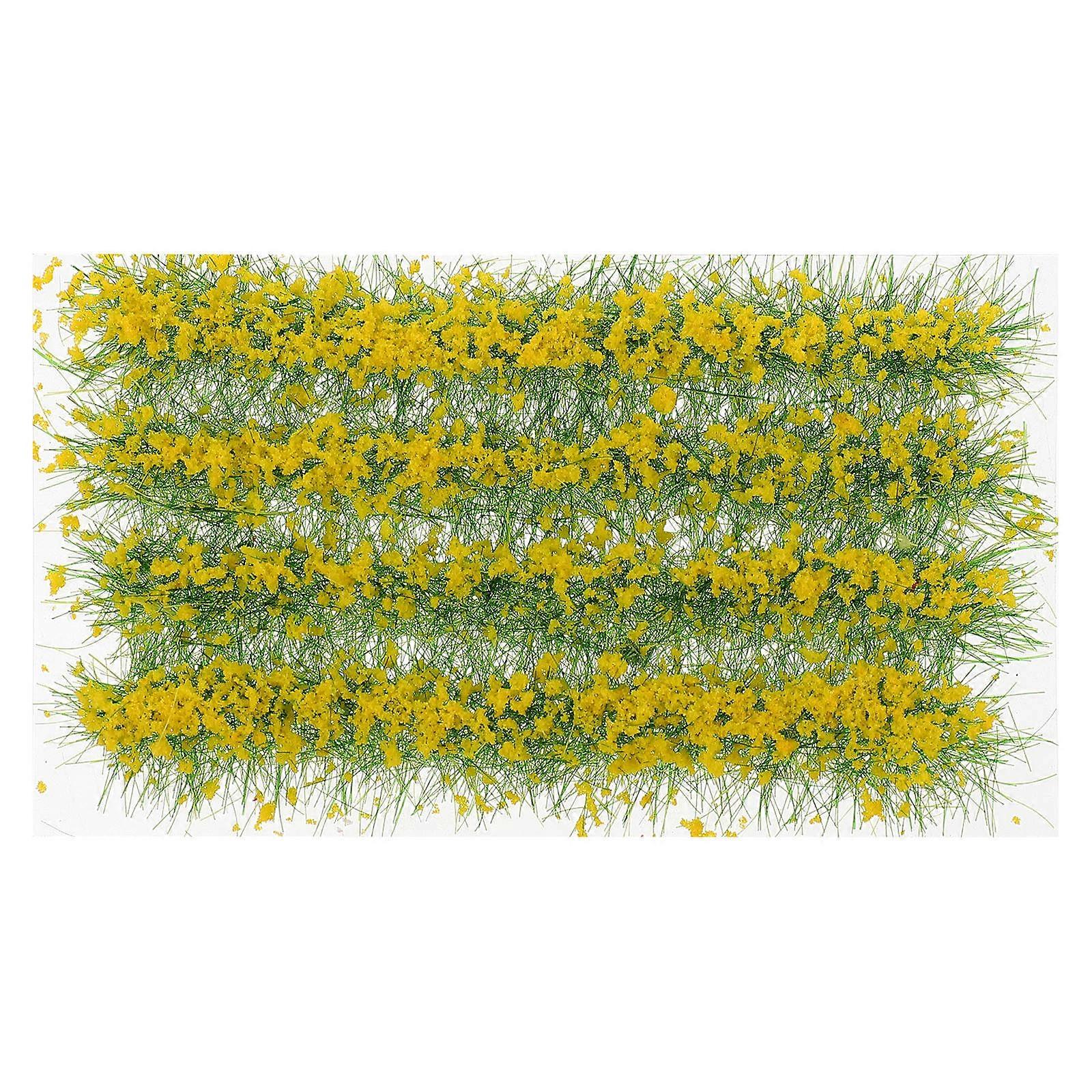 Flower Cluster Vegetation Miniature Static Scenery Model Store Decor 10X6CM 1 Set