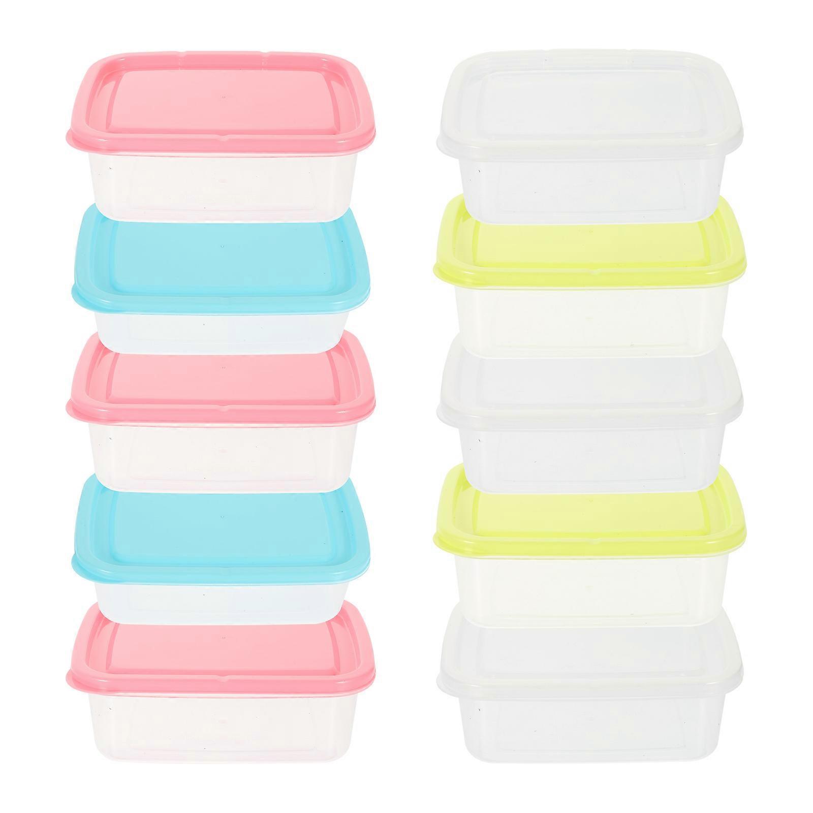 Seal Containers for Food Storage Food Boxes Cold and Hot Resistant 750ml Kitchen Use 10Pcs
