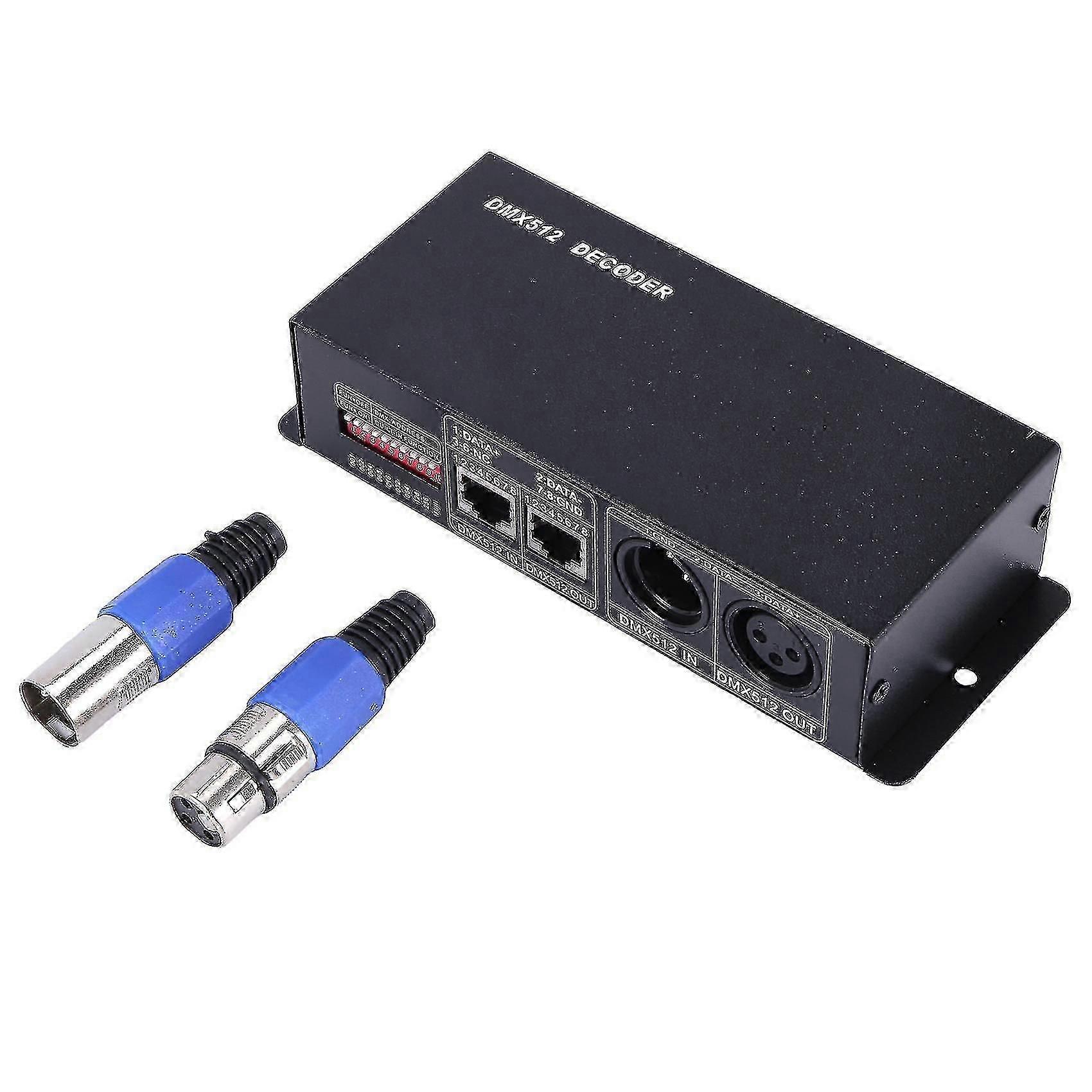 Dmx 512 4ch X 8a Decoder Led Controller 4 Channel Driver Rgbw Led Tape Dc 12v - 24v