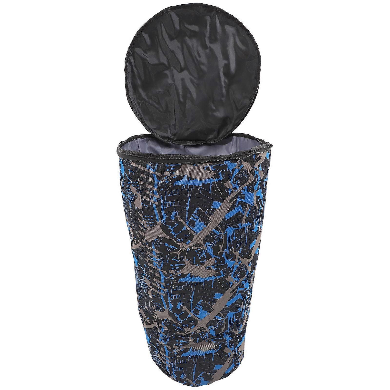 Oxford Cloth Bag African Drum Waterproof Storage Camouflage 61X37X25CM Music Practice 1Set