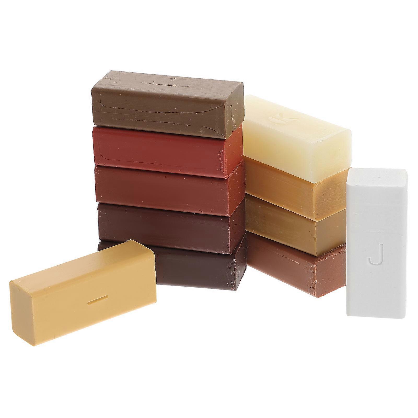 Laminate Floor Repair Kit Scratch Repair Tool For Tile Assorted Color Wax Floor Set