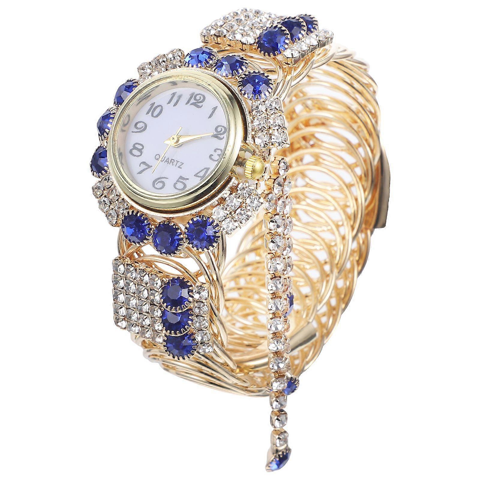 1Pc Woman Bangle Watch Bracelet Wristwatch Delicate Woman Quartz Watch