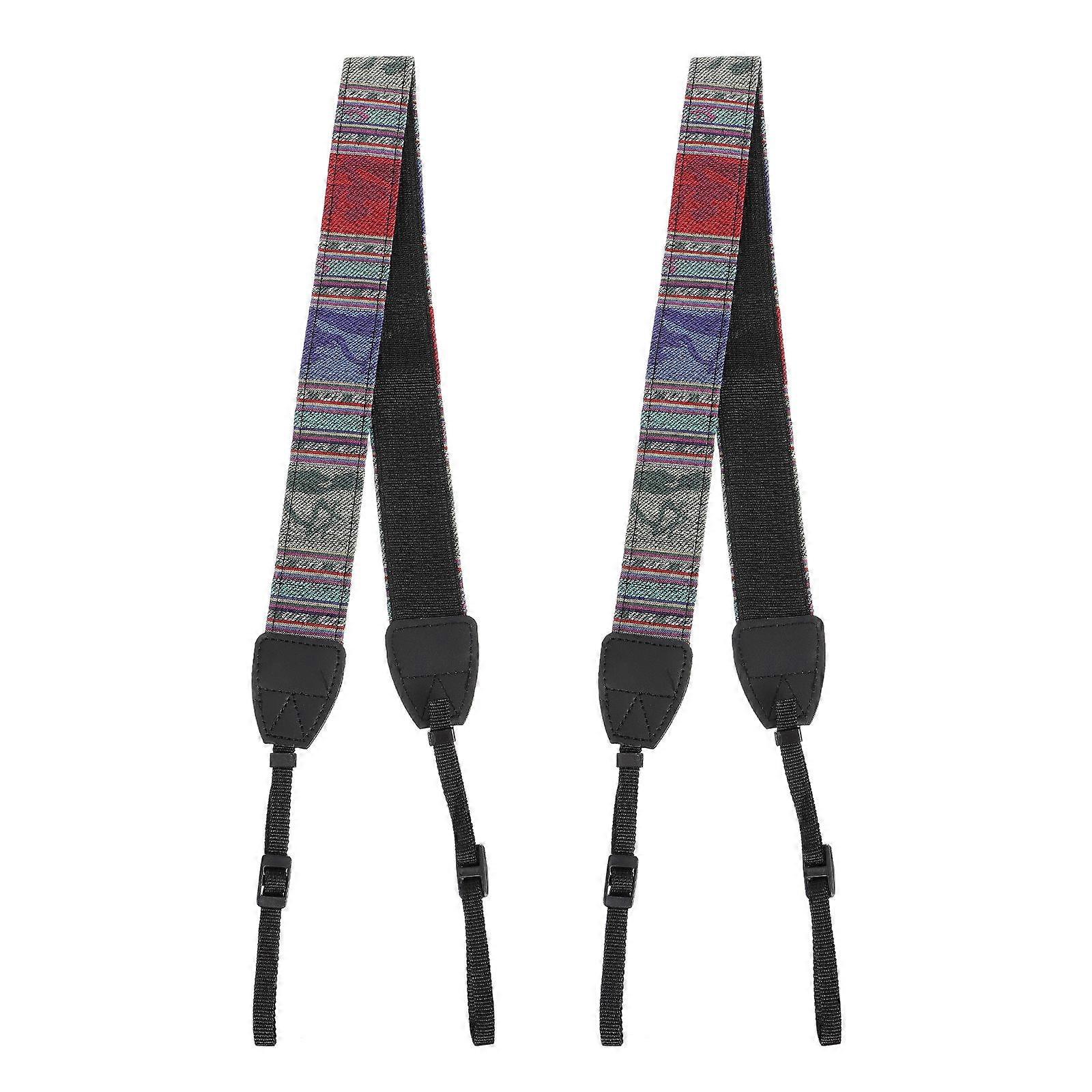 Neck Shoulder Belts Adjustable Length Durable Use for Daily Use 100x5cm 2Pcs