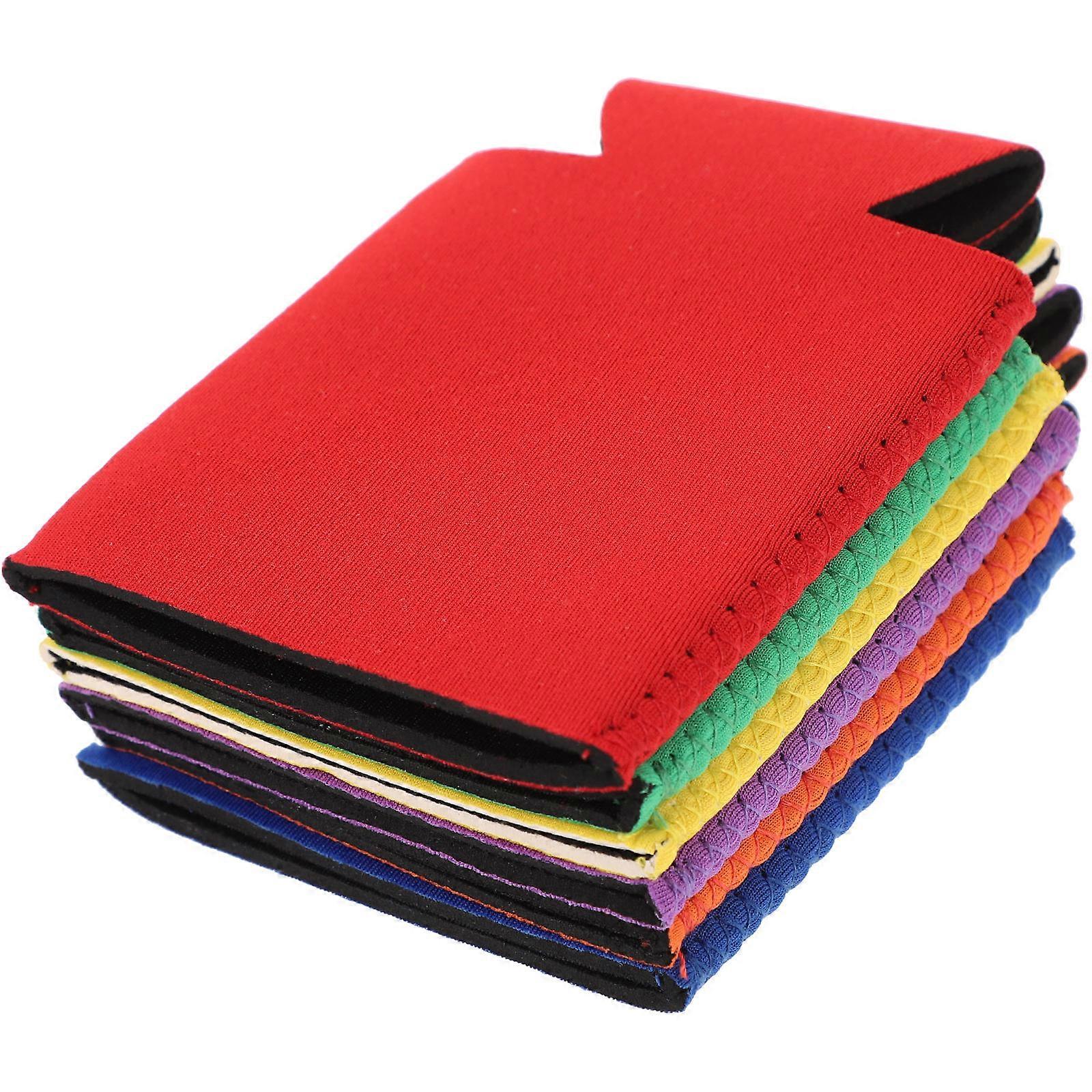 Manchons de refroidisseurs de canettes multifonctionnelles Manchon pour un usage quotidien 6Pcs