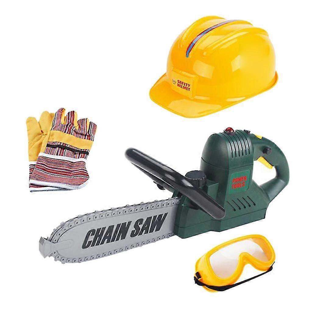 1:1 Simualtion Pretend Play Engineer Cosplay Tools Kits 4pcs Tools Kit