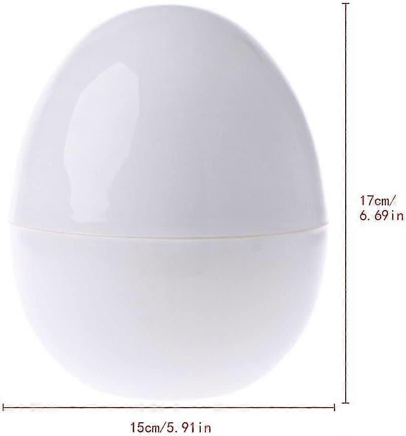 Quick Egg Cooker - Cook 4 Eggs, Hard Boiled or Poached, in 5 Minutes - Specially Shaped Cooking Tools