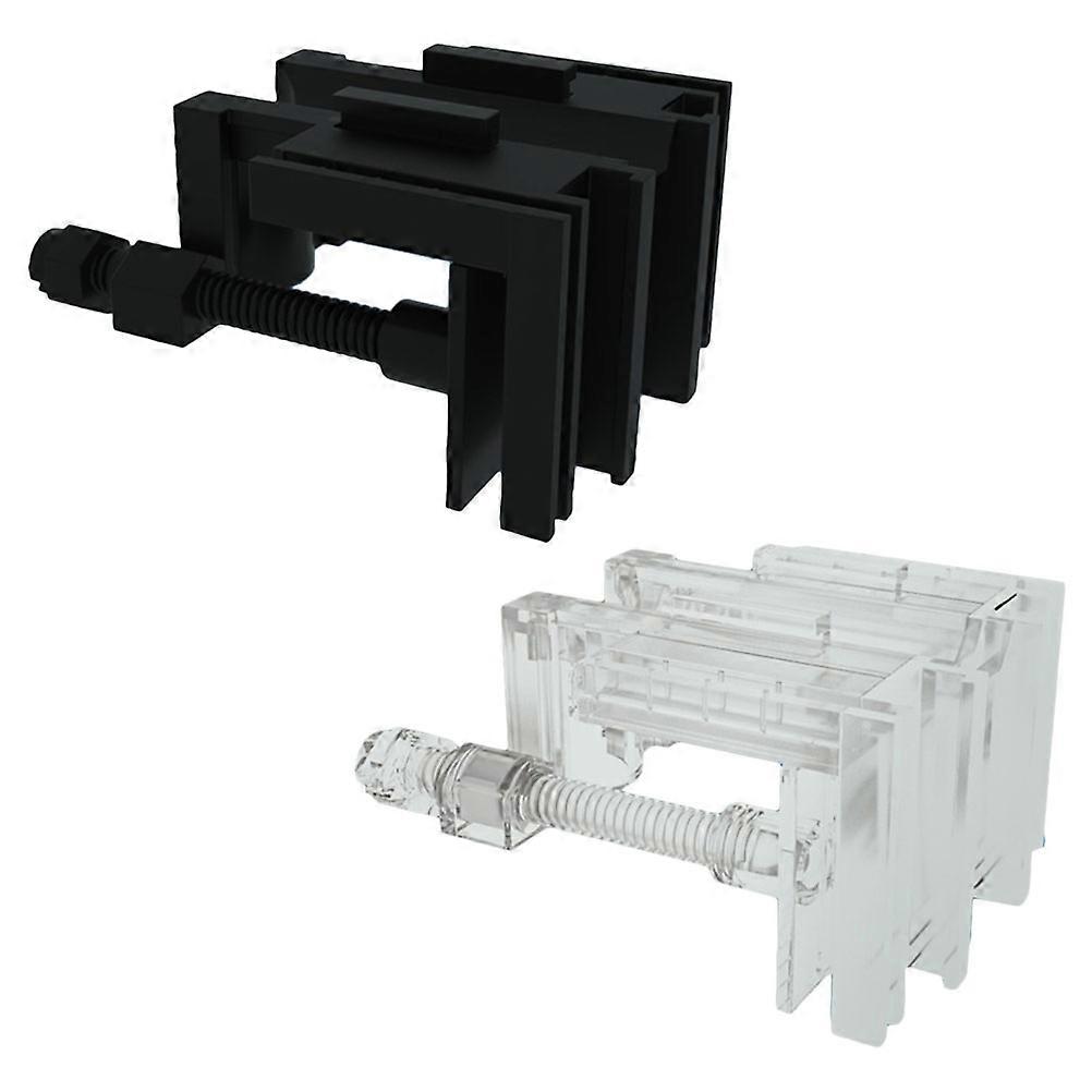 2pcs Aquarium Clamp Multi Functional Clip for Fish Tank Hose and Acrylic Fixing
