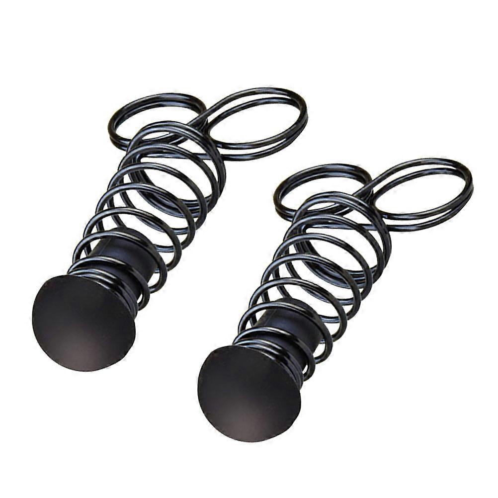 クライマーのためのハンドグリップトレーナーヘビーグリップ筋力トレーニングツールブラック2個