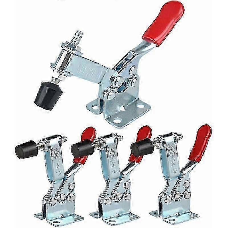Quick Release Hand Tool, Anti-Slip Toggle Clamp, Heavy Duty Carbon Steel Clamp, Horizontal Grip Clamping Solution