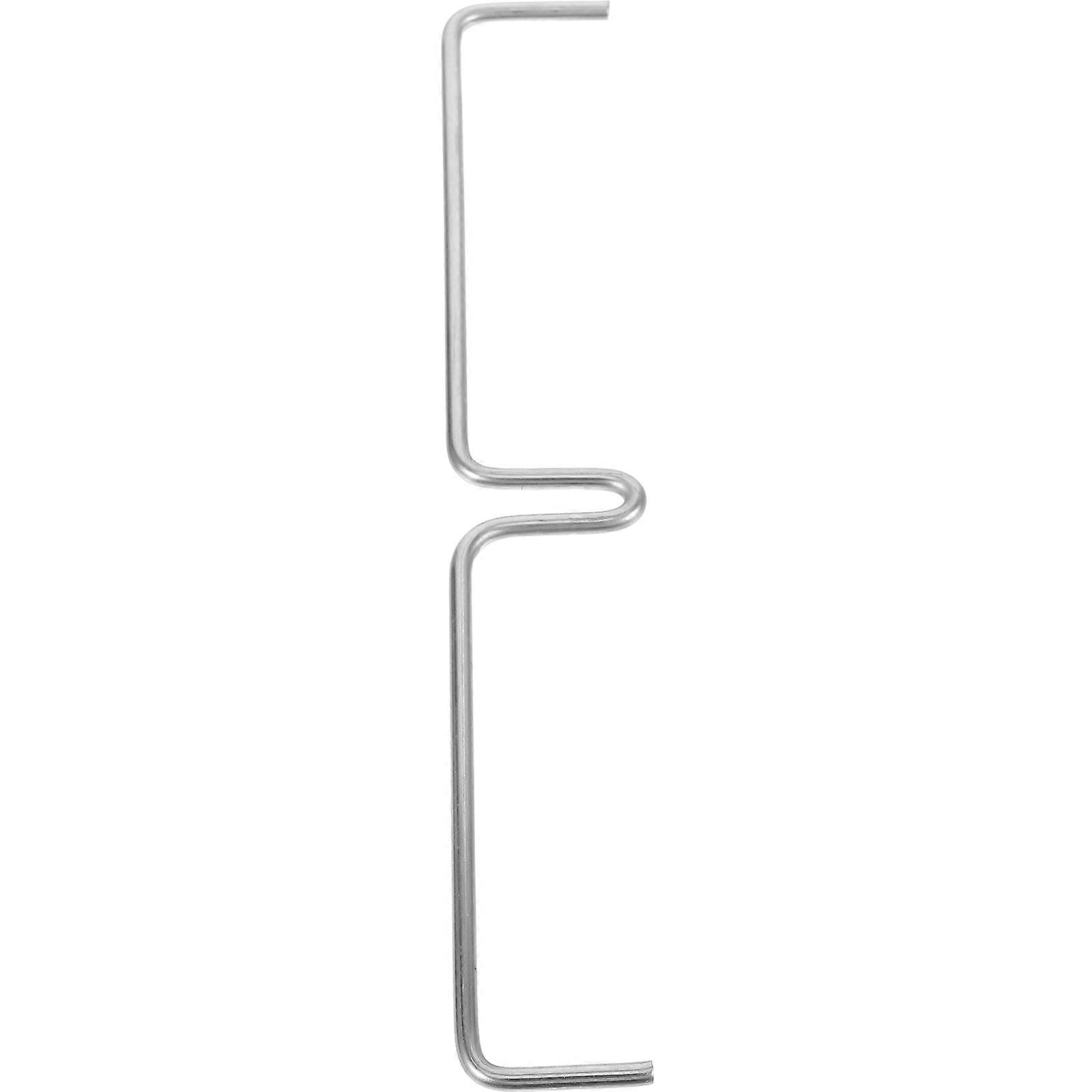Commercial Use Popcorn Machine Mixer Stick Stirring Rod Popcorn Makers Silver Iron 6.1X1.0X0.1in 1Pcs