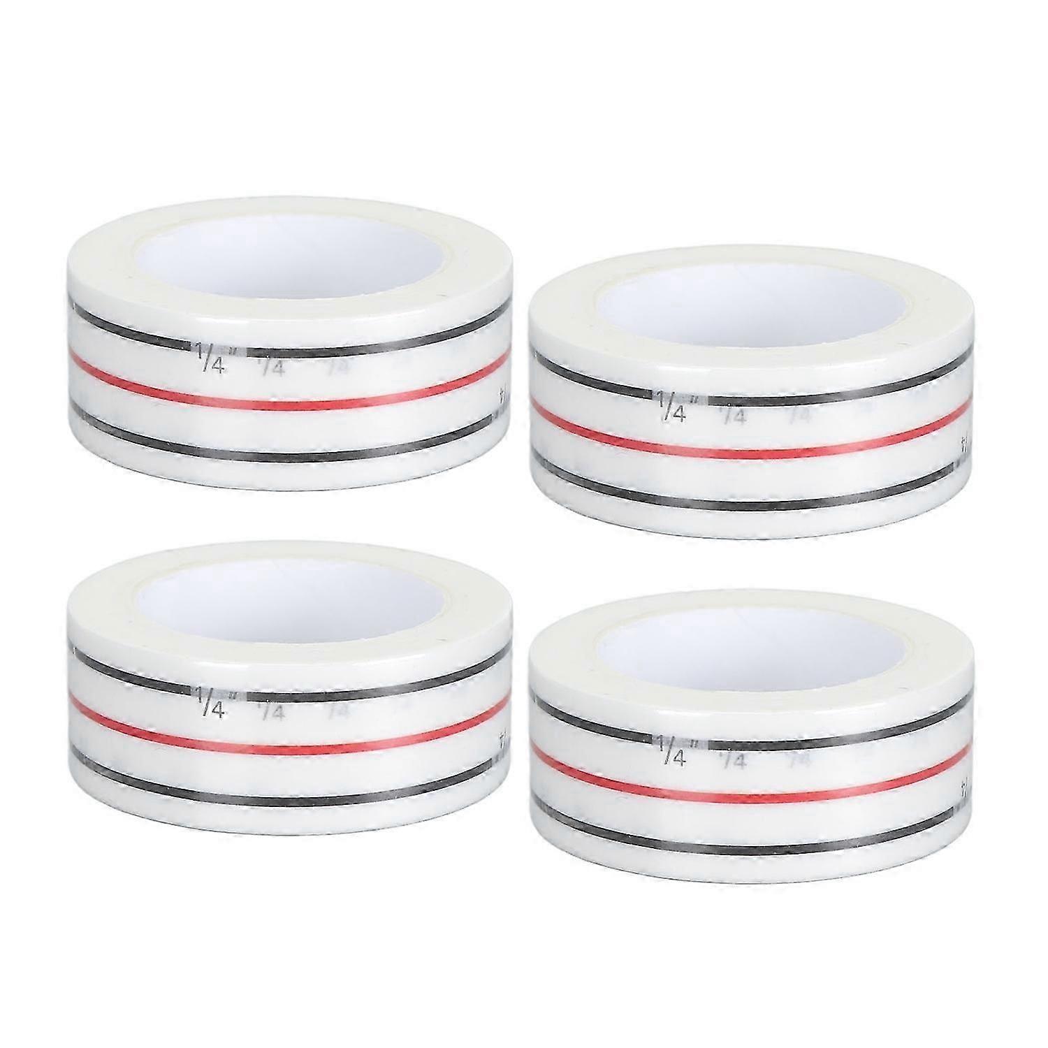 4pcs 1/4 Inch Seam Diagonal Seam Tapes Professional Straight Diagonal Seams Tapes for Sewing Accesso
