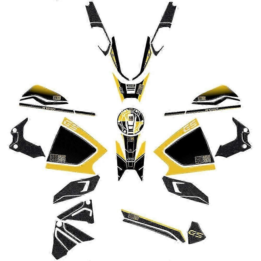 3D Epoxy Resin Sticker Kit for Motorcycle Accessories Compatible with Certain Brand Models