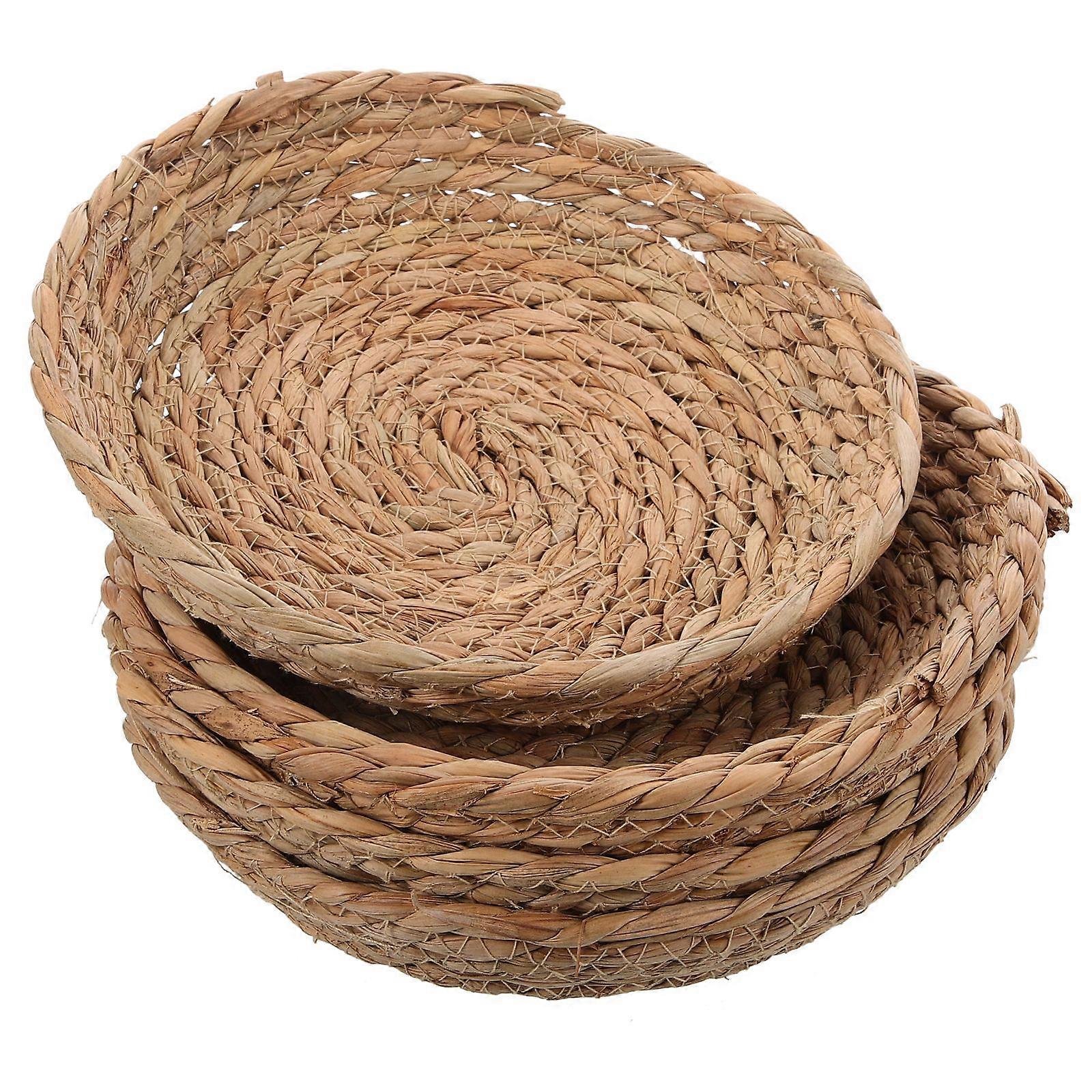 5pcs Woven Bird Spawning Nest Chicken Laying Nest Straw Bird Woven Nests