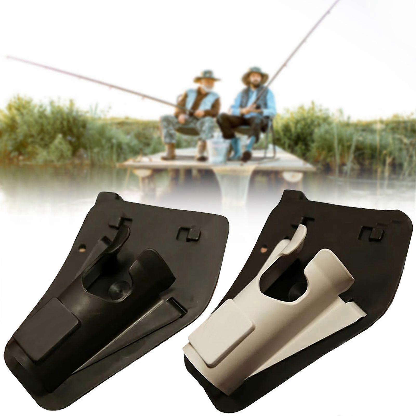 Slide-in Fishing Rod Holster Belt Clip Adjustable Hands-Free Holder for Wading Fly Fishing Gift for Fisherman