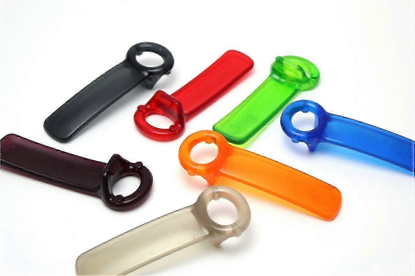 Of a variety of colors 5*14cm surface can be solid plastic can opener Creative Screwing lid