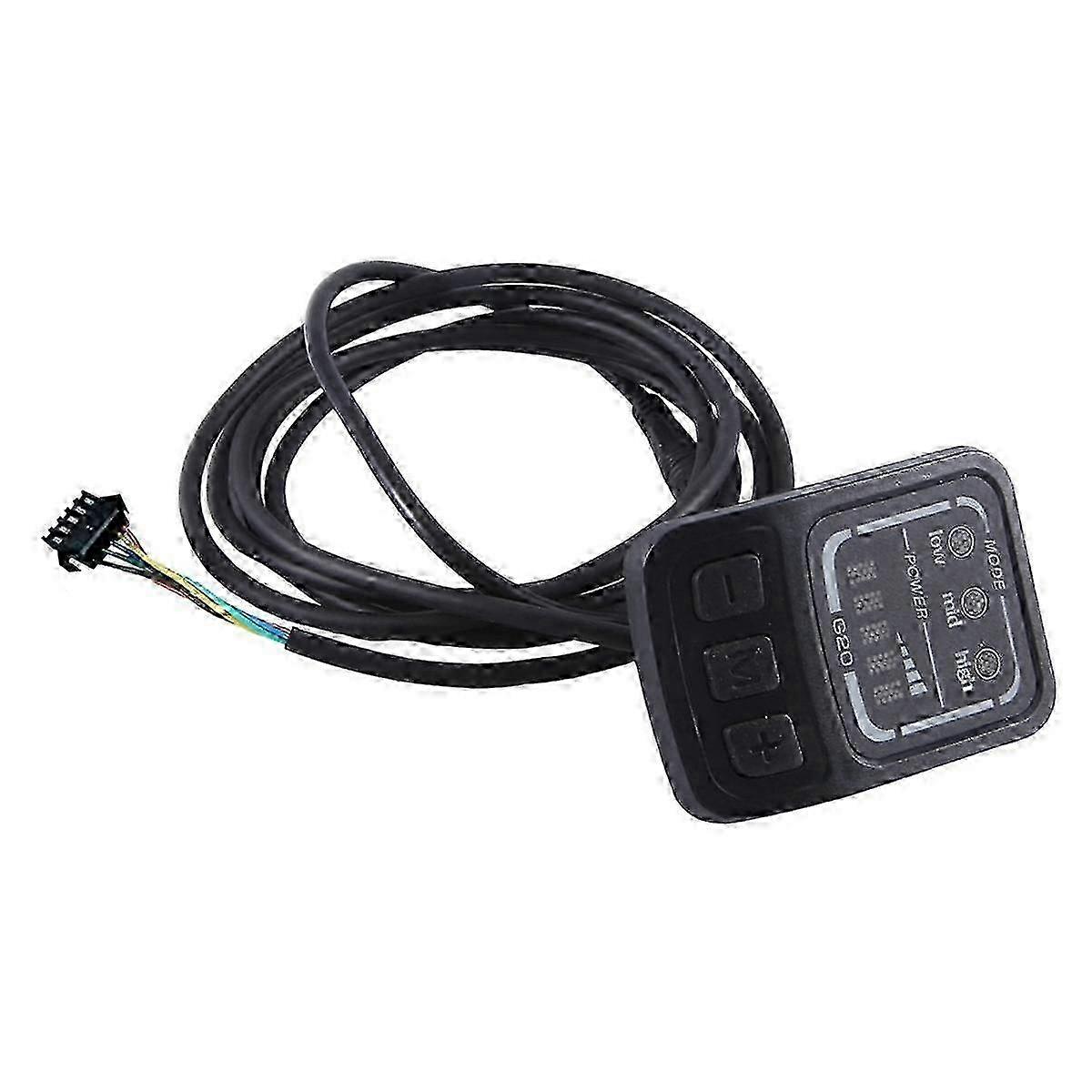 Electric Bicycle G20 LCD Display Control 24V 36V 48V Speed Meter Speedometer Wired SM Connector