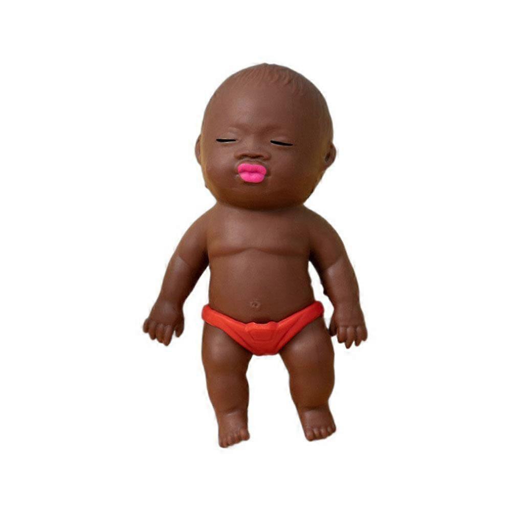 Decompression Black Doll Toys Heiwa Kneading Music