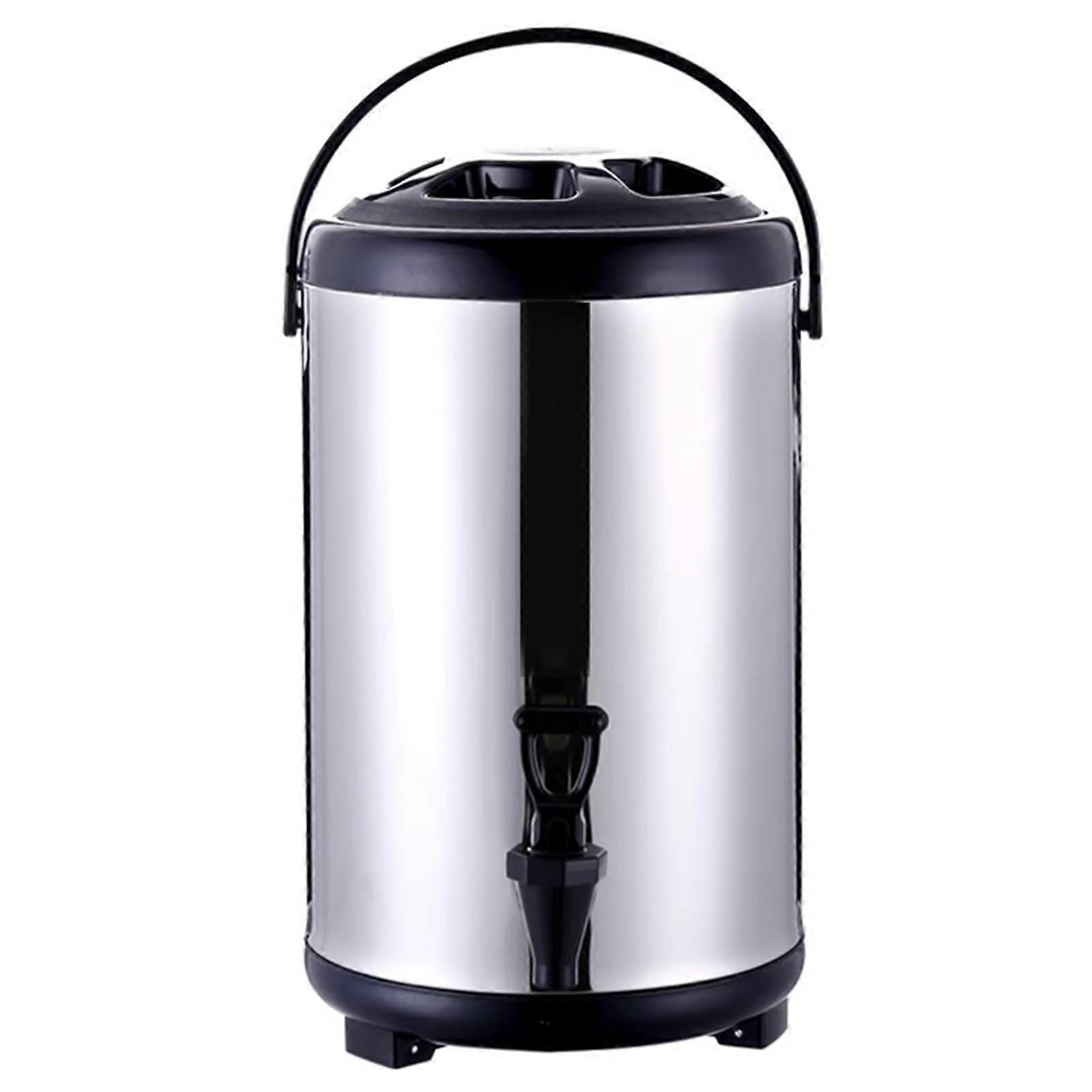 Isolated Beverage Dispenser Stainless Steel Hot and Cold Drink Dispenser 18L for Milk and Tea User Friendly