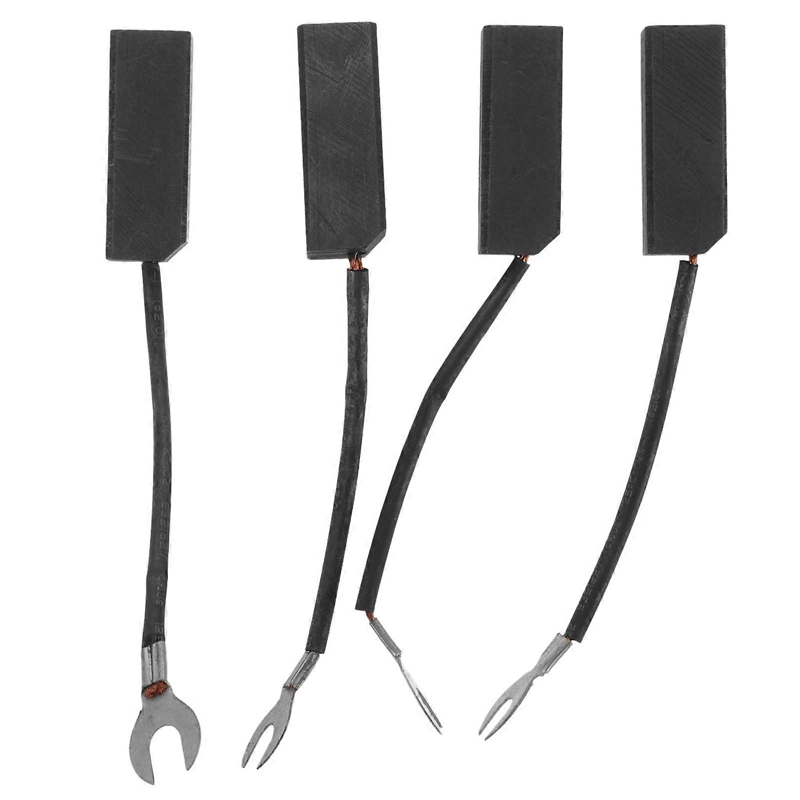 4pcs Carbon Brush Replacement for Generators and Motors – Graphite Motor Brushes for Stable Performance, Efficient Power Output, and Versatile