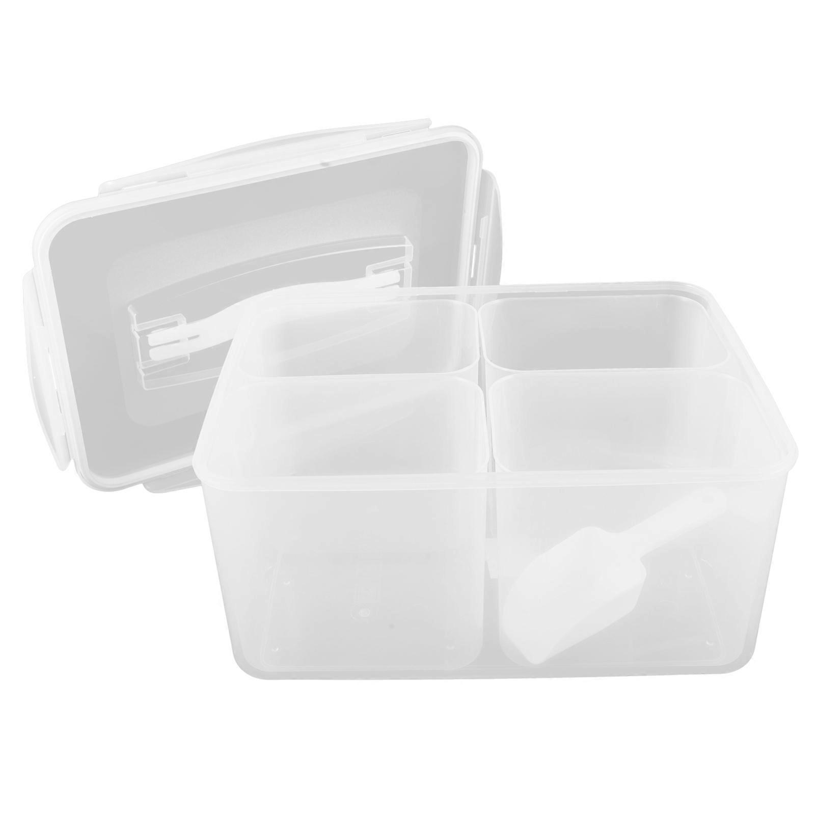 Veggie Tray With Lid For Snack Containers 8L Capacity Portable Handle 1Pack