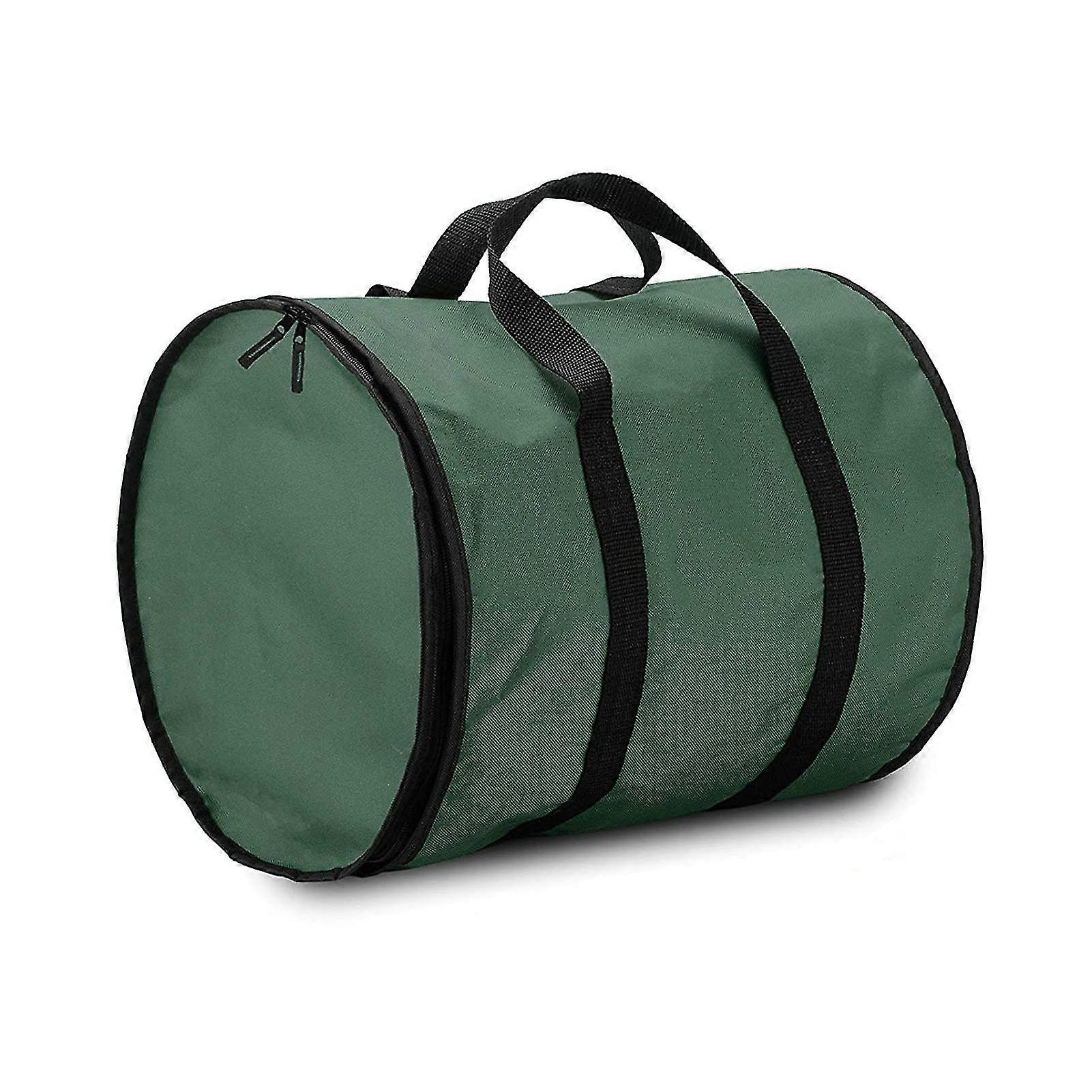 Christmas Lights Storage Bag Large Zipper Dust-proof with Handle - Green