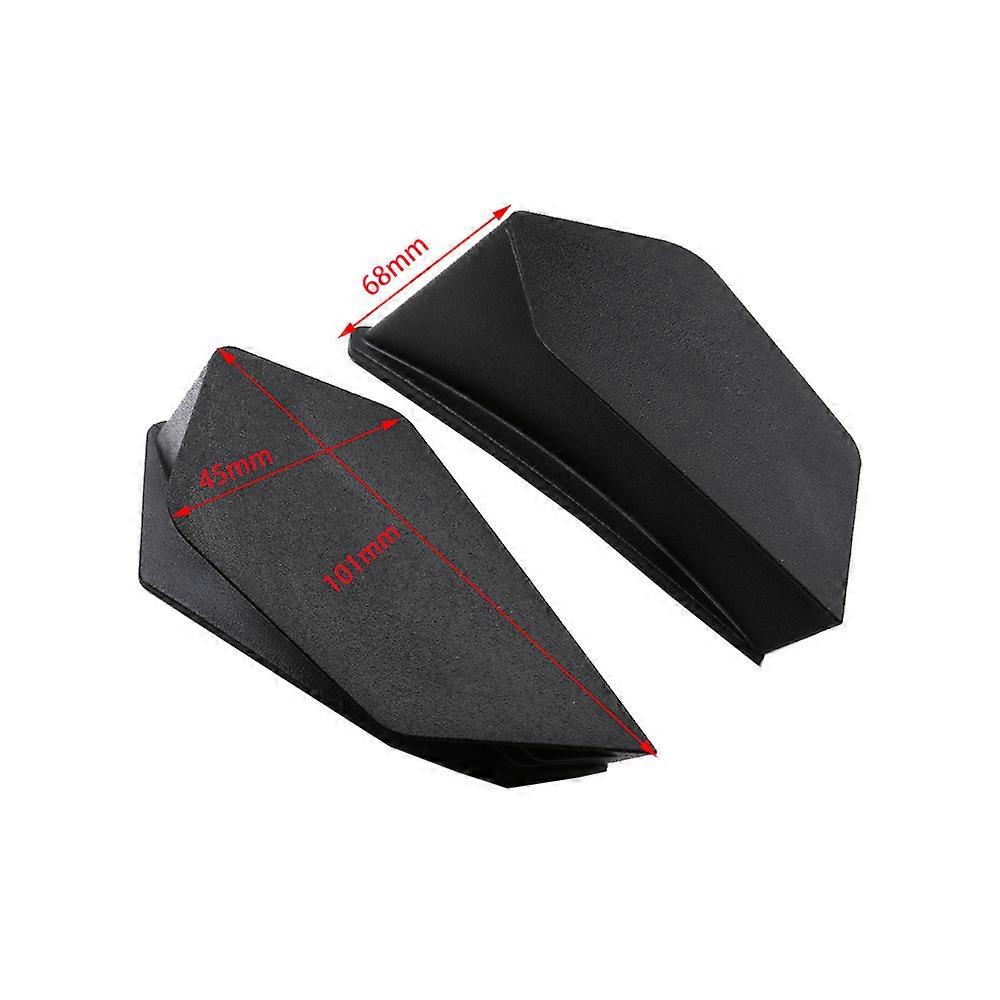 2pcs Motorcycle Winglets Kits Aerodynamic Wing Spoiler Universal Modification Accessories