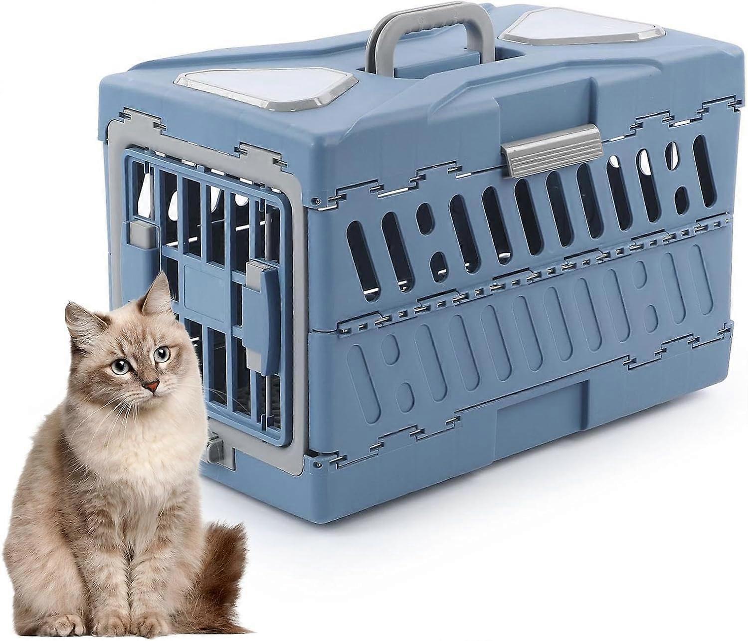 Pet Bag  Foldable Carrier for Cats and Dogs  Portable Cat Bag with  Opening   Handle Design for Pet Aviation Bag