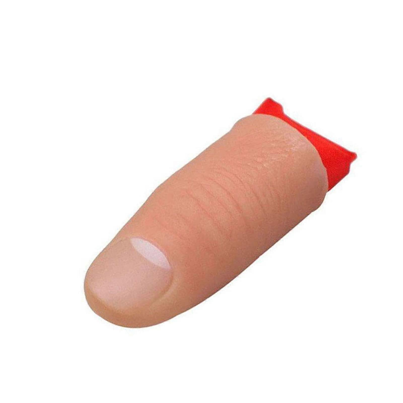 Magic Trick With Thumb, Magician Rubber Thumb Tip With Silk CloseUp Trick