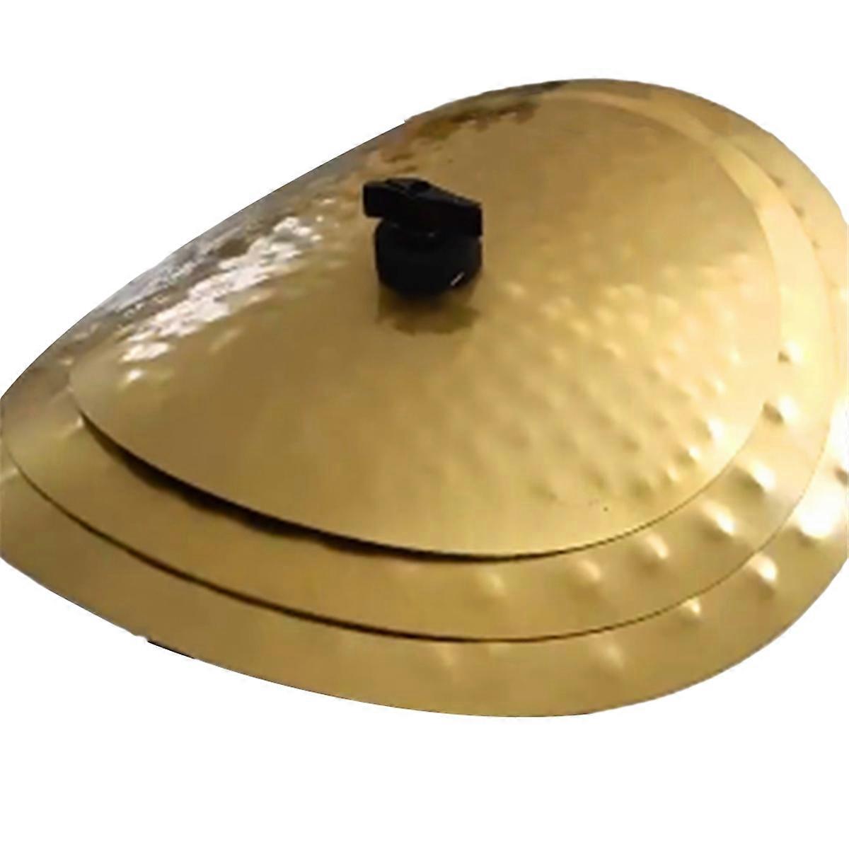 3Pcs Clap Stack Cymbal 11In 13In 15In Effect Sound Smack Stack Drum Cymbal Pack Professional Drum Cymbals for Practice,A
