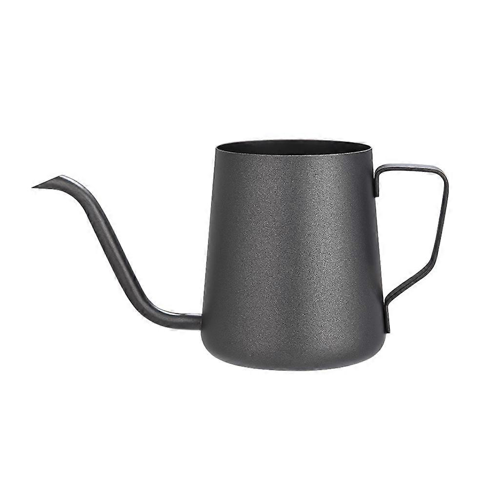Stainless Pot with Handle for Home Use 350ml Long Spout Coffee Pot 1Pack