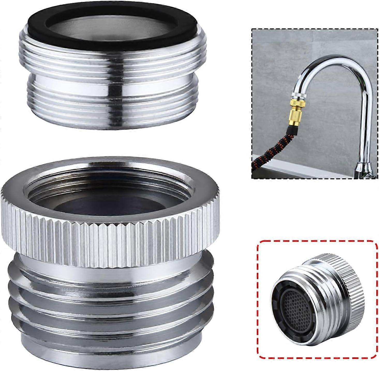2025 Latest Model Faucet Adapter with Aerator, Sink Faucet to Garden Hose