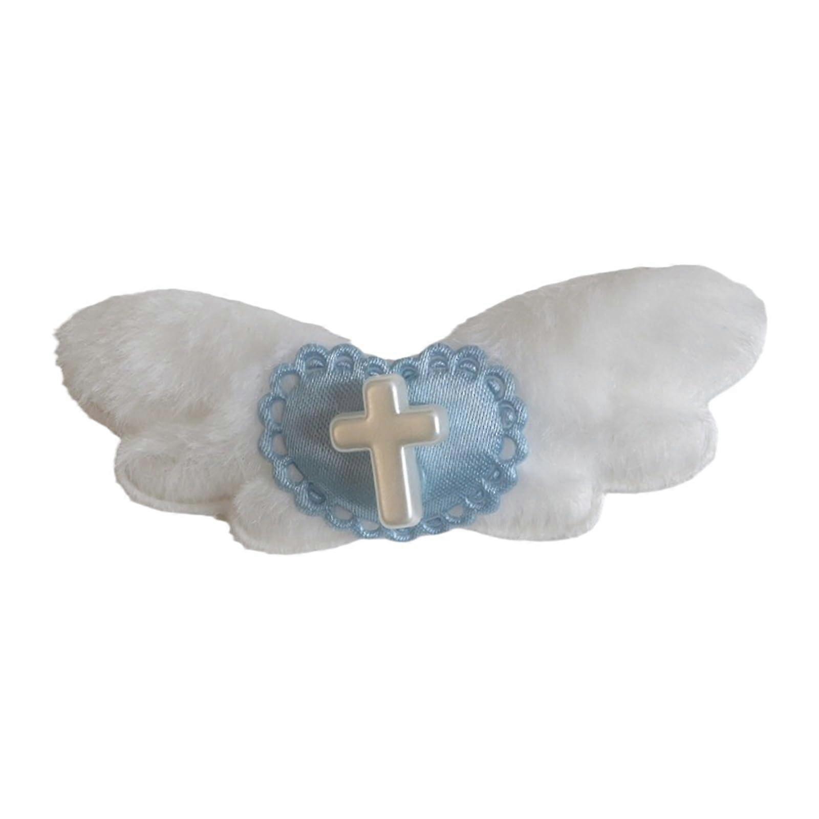 Hairclip Angel Wings Hairpin for Girls, Fashion Bobby Pins, Non-Slip Hair Barrettes, Blue Decorative Side Hair Accessories