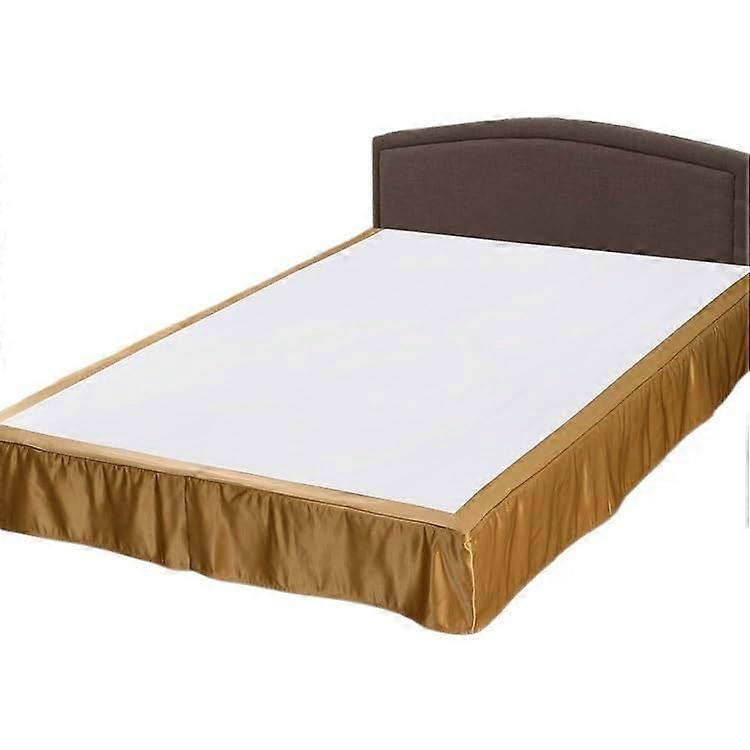 Hotel Quality Bed Skirt, Soft Solid Color Queen Size, 25 cm Drop, Custom Fade Resistant Bedding (05,200 x 200 x 25 cm)