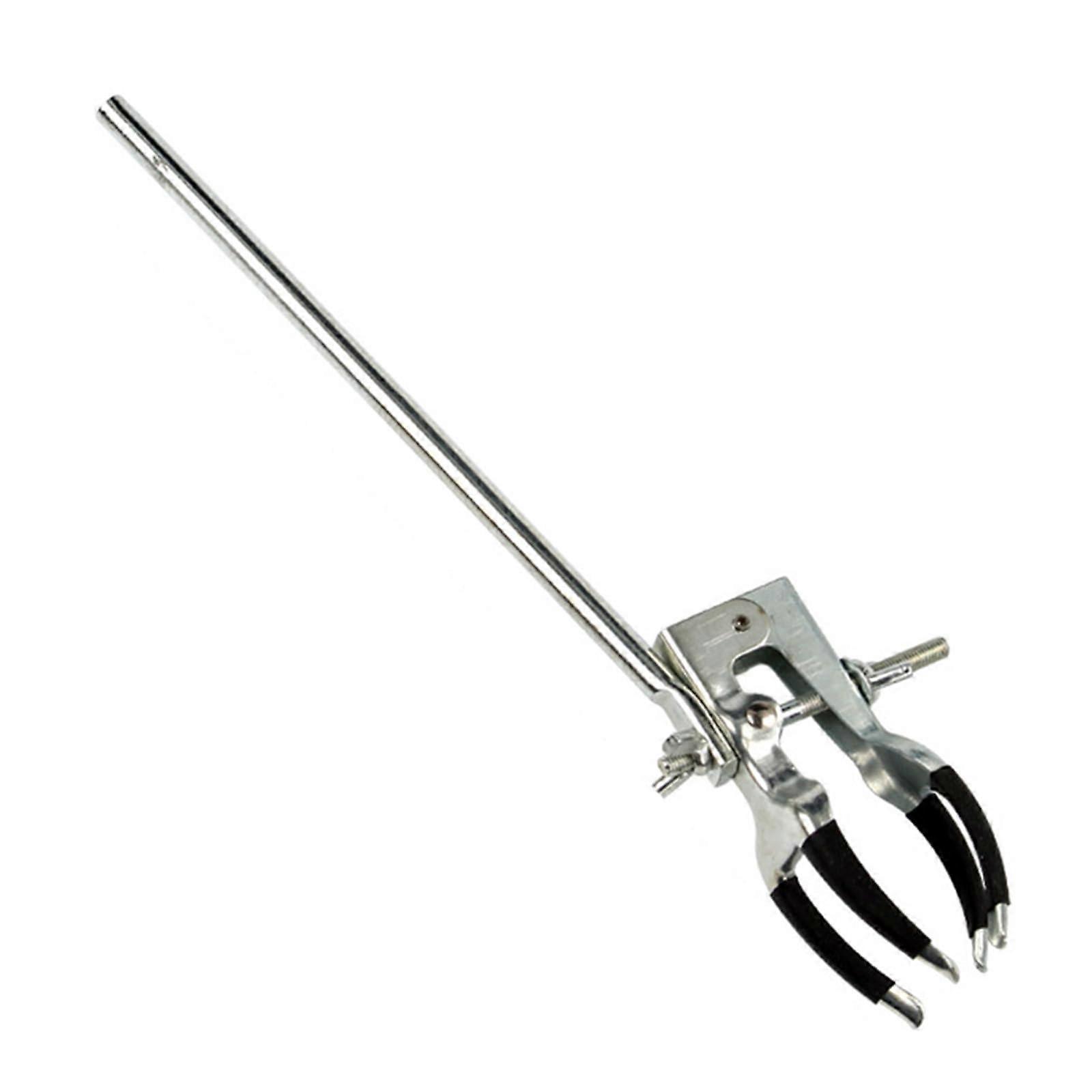 Laboratory Clamp - Adjustable Metal Hip Flask Holder, Easy Installation, Multi-Functional for School and Lab Use