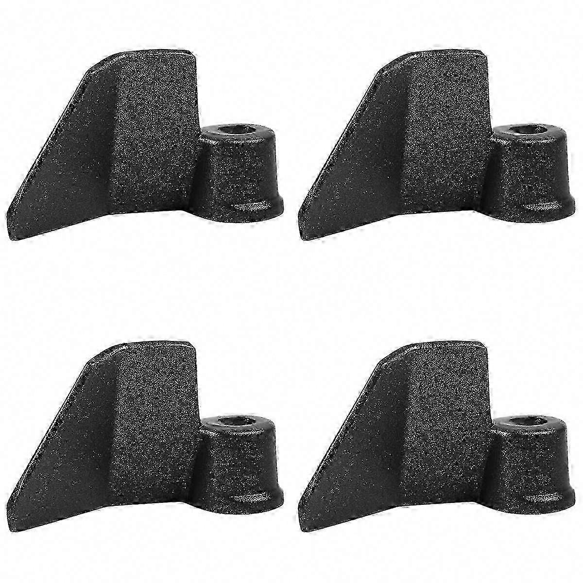 4X Stainless Steel Bread Machine Paddles Kneading Hooks for Baking Bread Maker