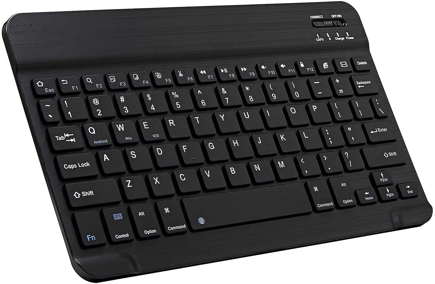 Teclado Bluetooth, teclado Bluetooth inalámbrico recargable ultradelgado para Ios, Android, Windows y Mac Compa