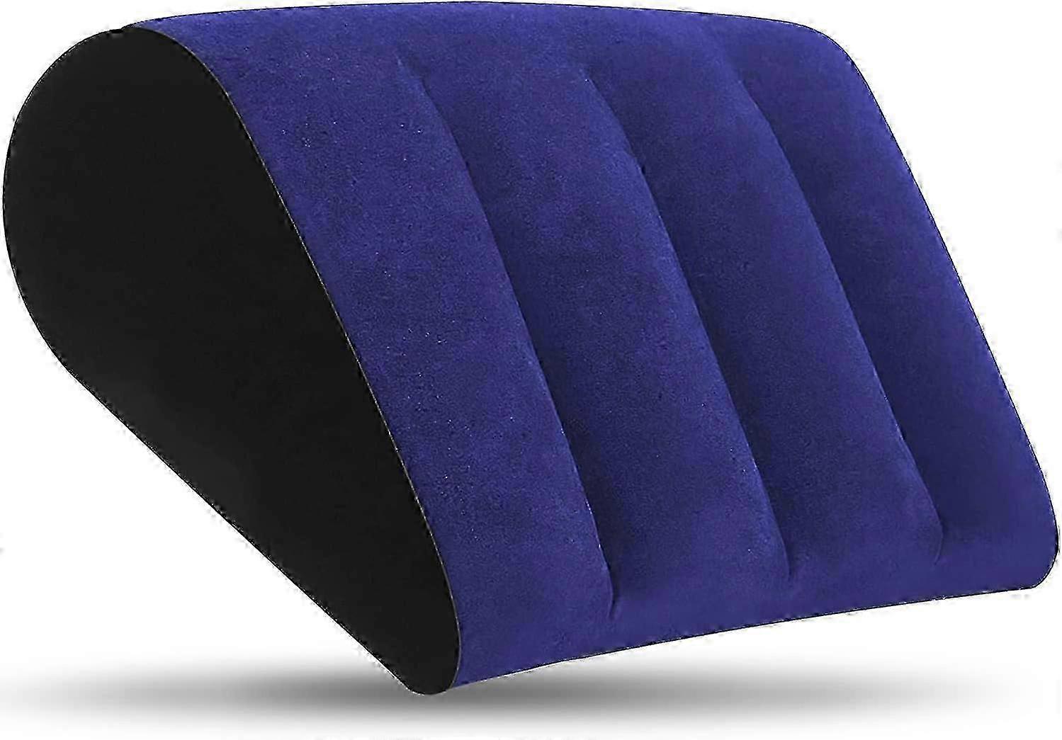 Lightweight wedge pillow for travel - portable cushion for bed, leg elevation