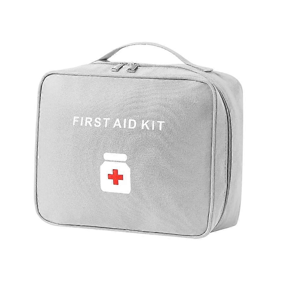 First Aid Kit For Travel And Home Portable Empty Emergency Medical Bag Red Small