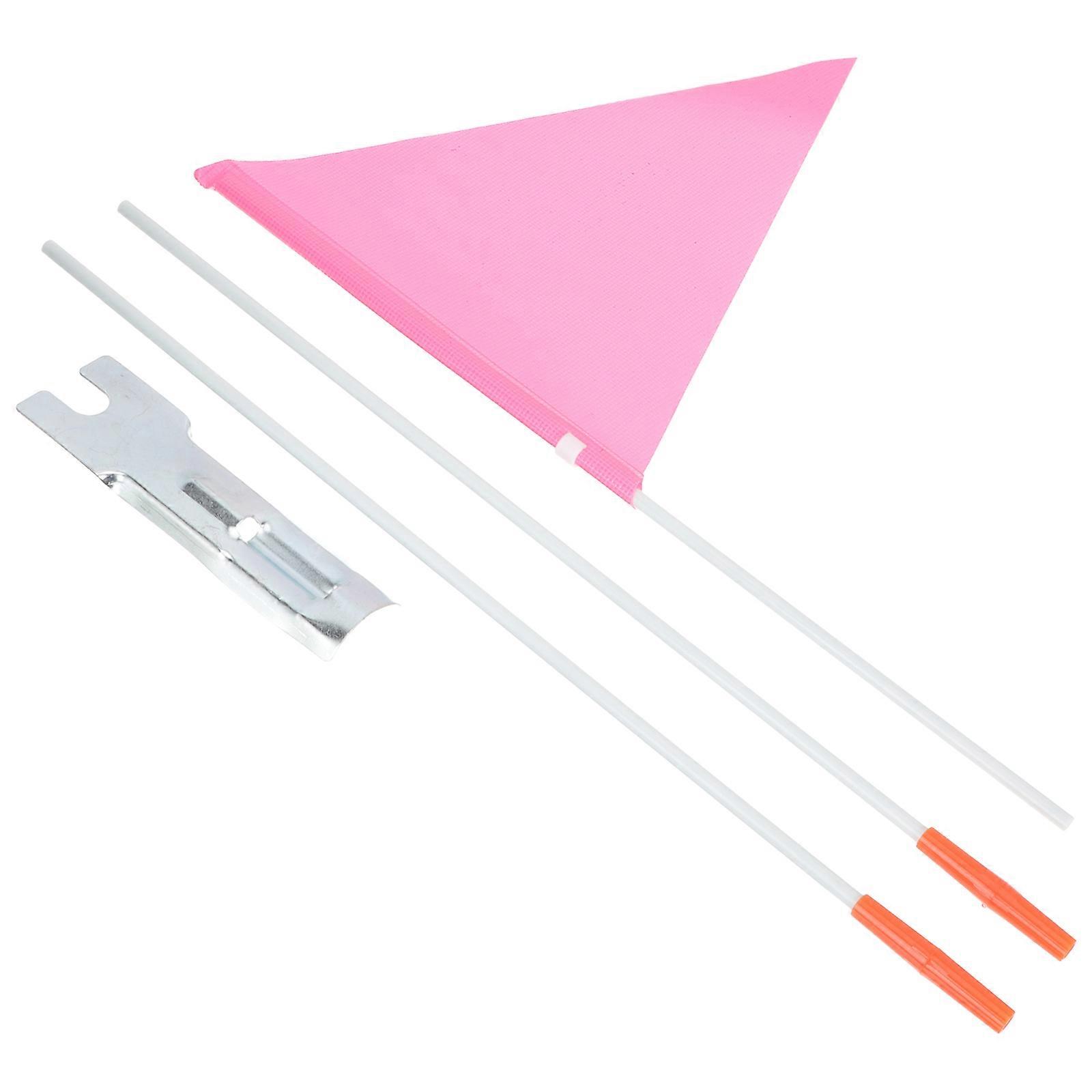 Bike Flags for Safety Replacement Safety Flag Water Resistant Cyclists 123.00X27.50X1.00CM 1Set