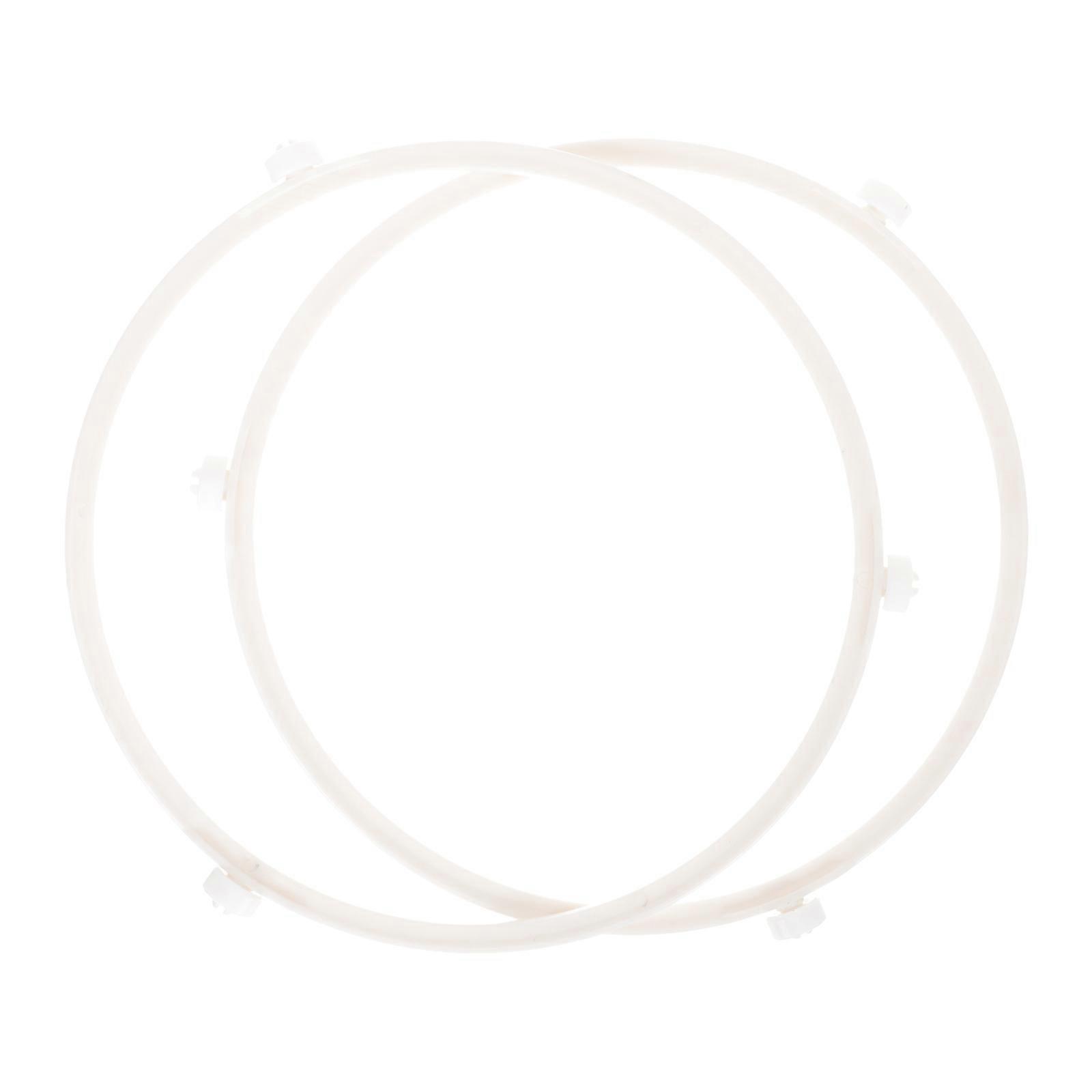 Microwave Tray Ring Oven Support Rings For Microwave Operation Circular Shape Material Microwave Oven Rotation 2Pcs