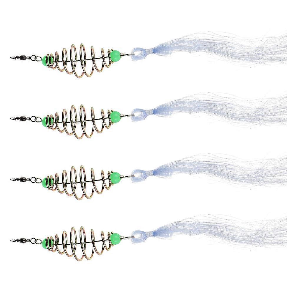 Professional Fishing Net Made of Durable Nylon for Catching Fish 4 Pieces