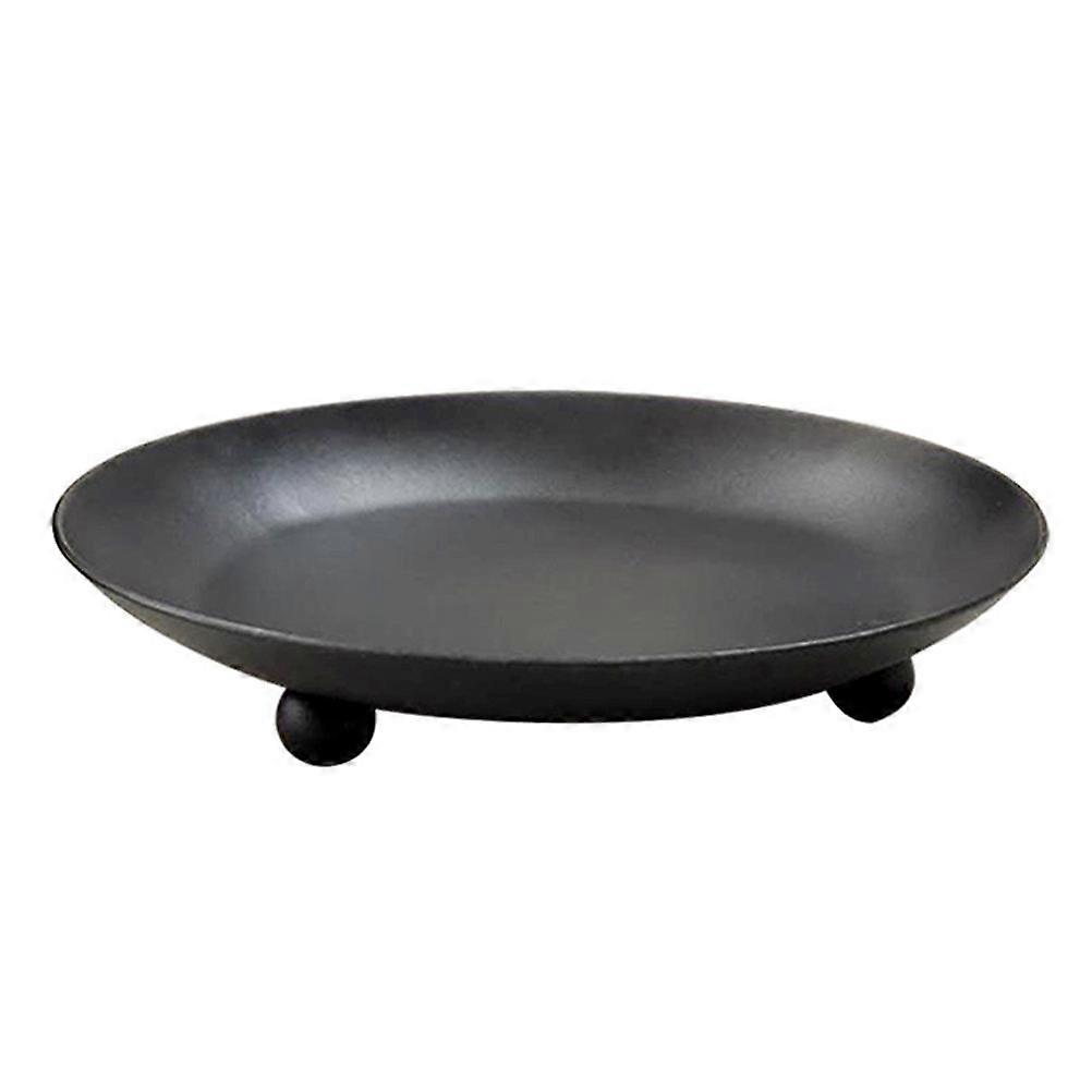 Candle Dish Holder Plate Tealight Stand Scented Base 1 Set