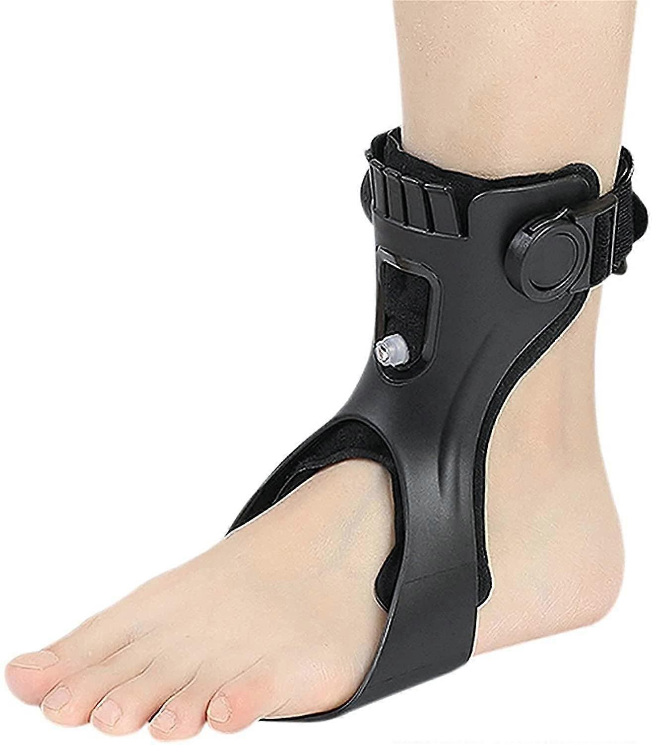 Foot Drop Orthosis Comfortable Inflatable Airbag Support for Stroke Left Foot XL