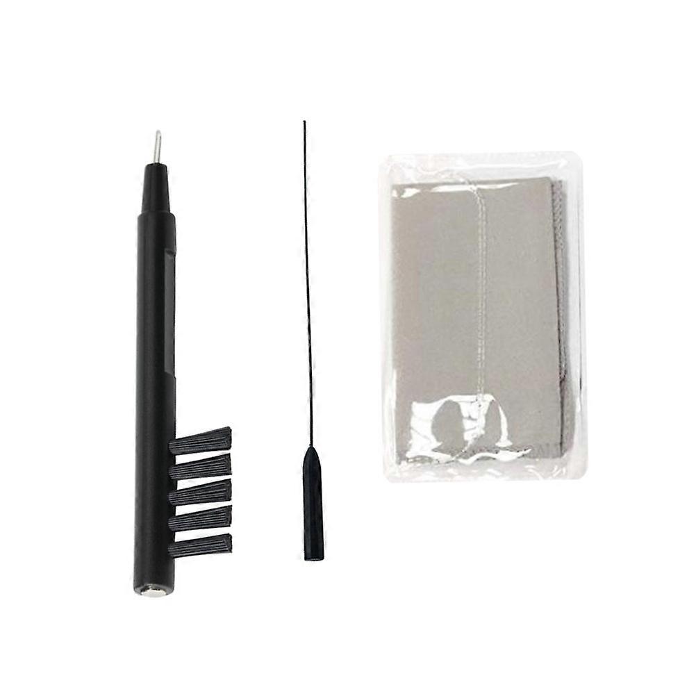 Hearing Amplifier Brush Tool ABS Plastic Material For Hearing Aids Users Daily Use 3Pack